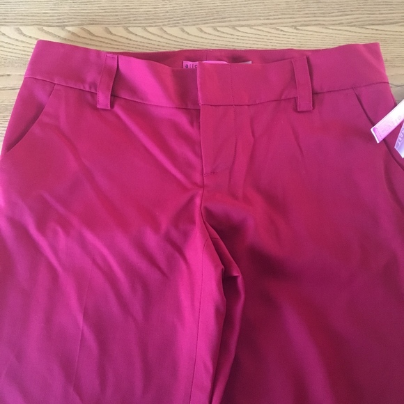 *NWT* Alice + Olivia Red Stacey Trousers - Picture 3 of 5